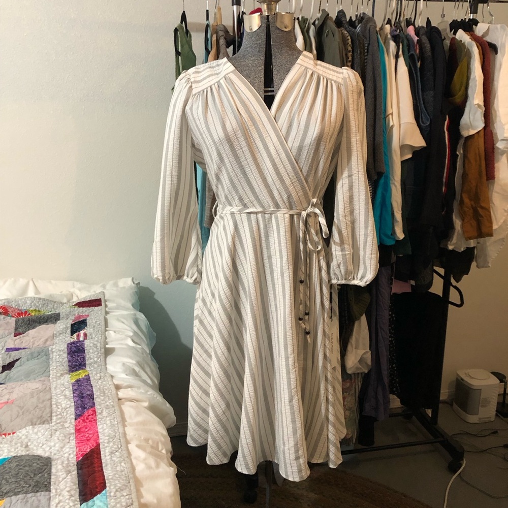 Calvin Klein Wrap Dress